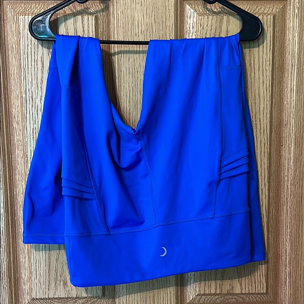 Blue Skirt with Crescent Logo